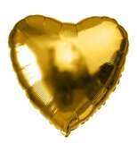 Шар Сердце золото